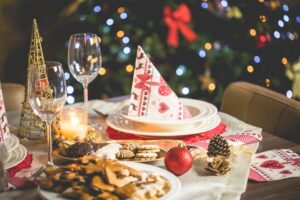Get Your Christmas Script Seen. Christmas dinner table