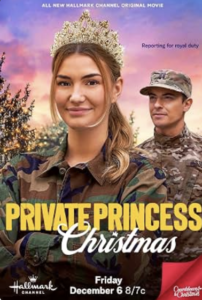private princess Christmtas movie poster